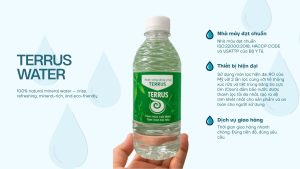 Hãy để TERRUS WATER đồng hành cùng chiến lược nâng tầm nhận diện thương hiệu thời đại mới của doanh nghiệp bạn bằng những sản phẩm nước uống tinh khiết an toàn, thẩm mỹ và đẳng cấp nhất